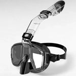 Versatile Snorkel Mask with Dry Top and Adjustable Strap
