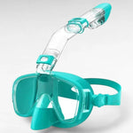 Versatile Snorkel Mask with Dry Top and Adjustable Strap