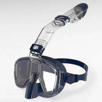 Versatile Snorkel Mask with Dry Top and Adjustable Strap