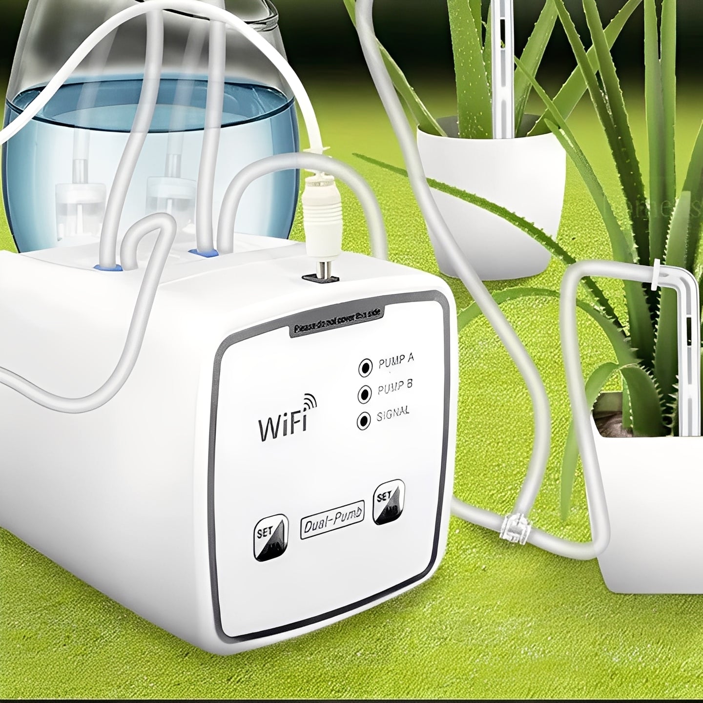 Smart Plant Waterer with App Control and Drip System