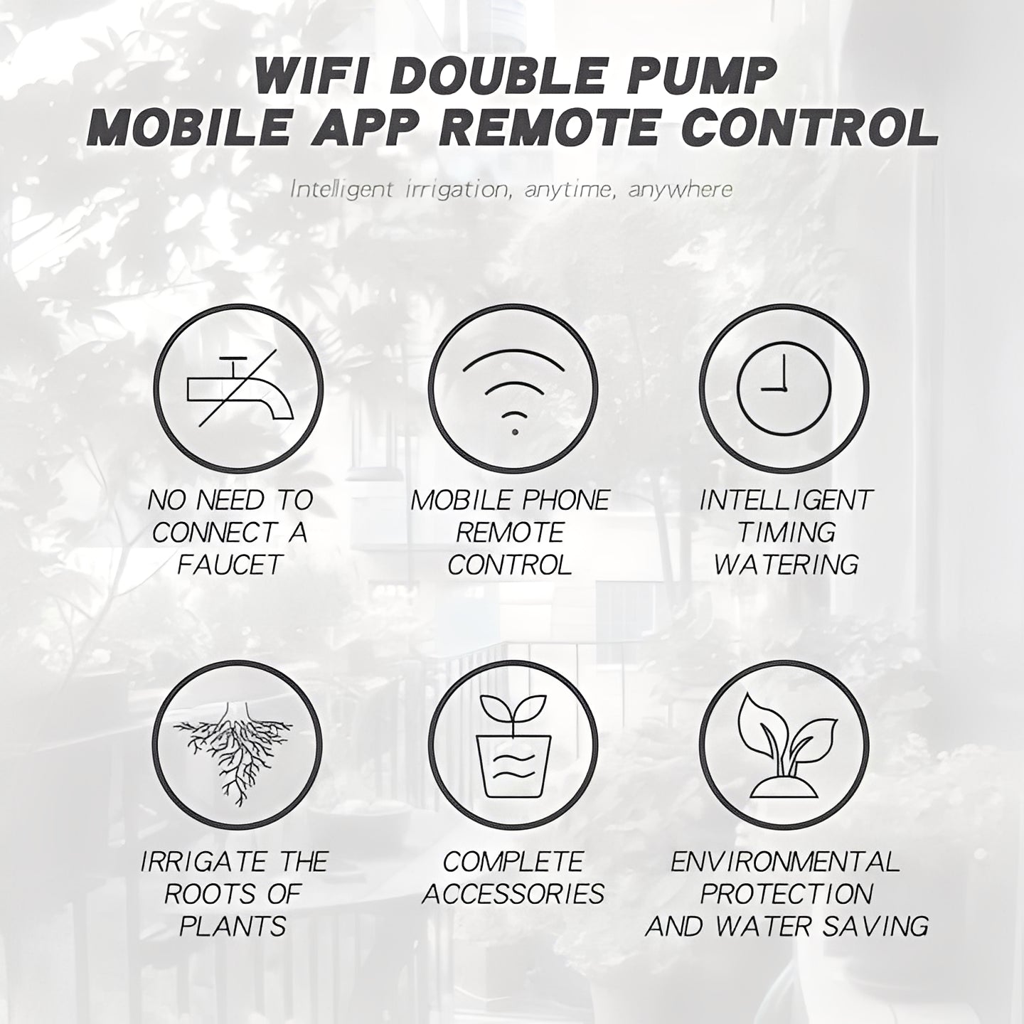 Smart Plant Waterer with App Control and Drip System