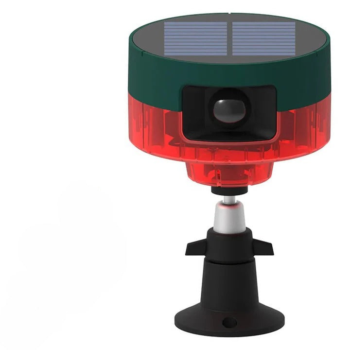 Solarbetriebener Tierabwehr mit Rundum-Abdeckung