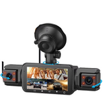Vielseitige Dashcam mit Vier Kameras und WLAN-Funktionalität