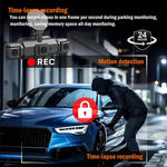 Vielseitige Auto-Kamera mit Vierfachaufnahme und WiFi