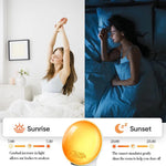Alarm Clock with Customizable Light and Sound System