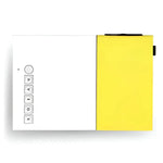 Compact projector for media playback with versatile connectivity