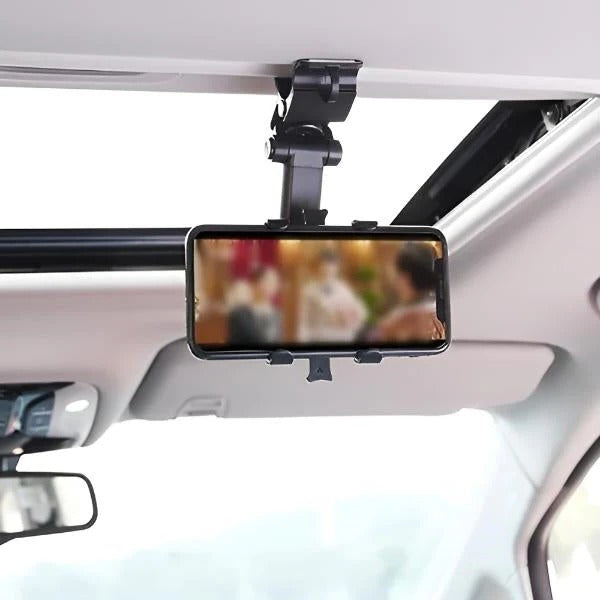 Smartphone car mount for dashboard attachment