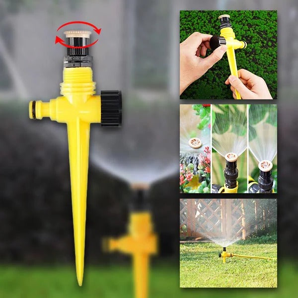 360-Grad Gartenbewässerungssystem für präzise Pflege