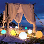 Aufblasbare Poolbeleuchtung mit Farbwechsel-LEDs