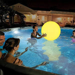 Aufblasbare LED-Leuchte mit Farbwechsel für den Pool
