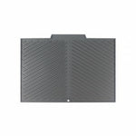 Silicone Dish Drying Mat for the Kitchen with Grooved Drain
