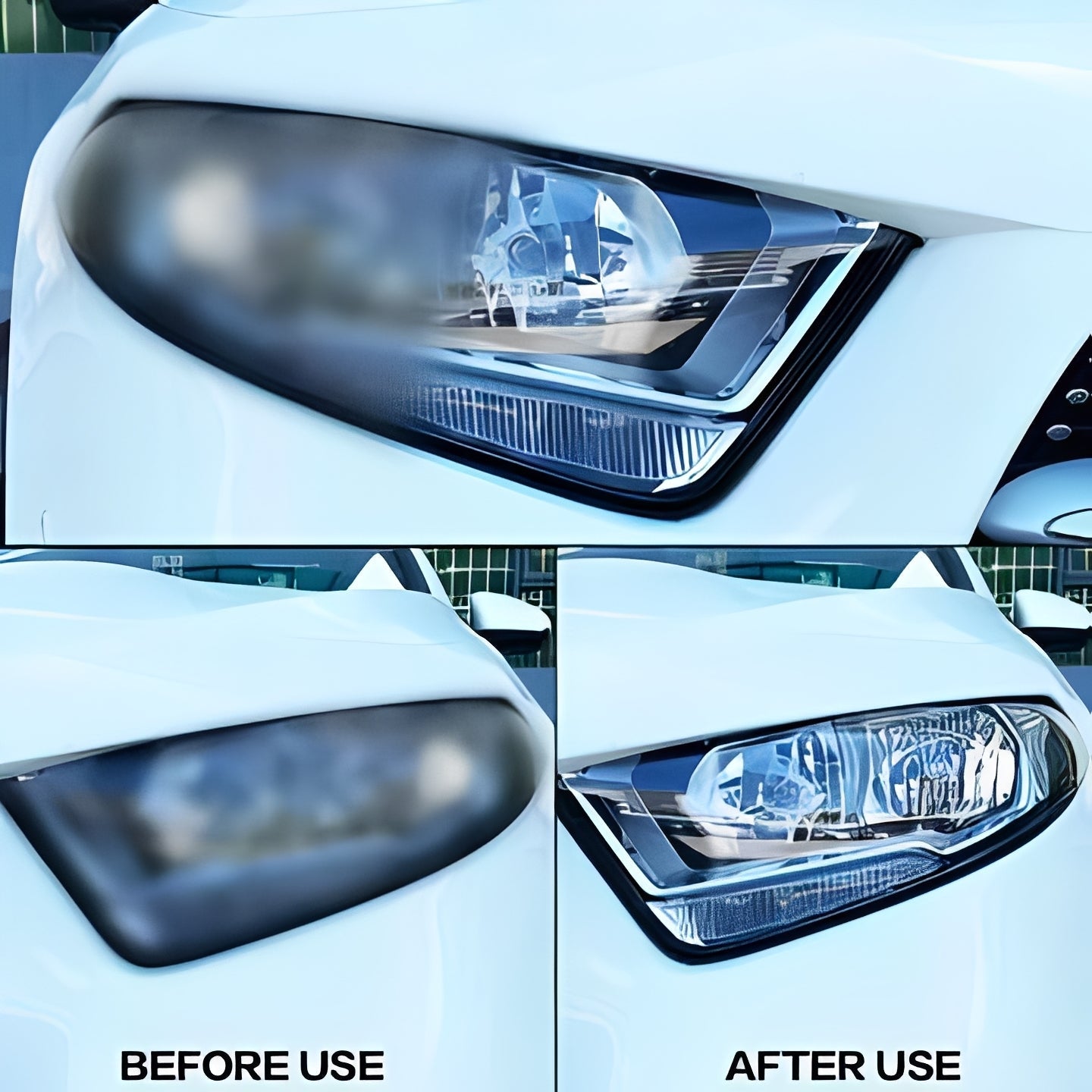Headlight Restoration Kit with Vapor Application System