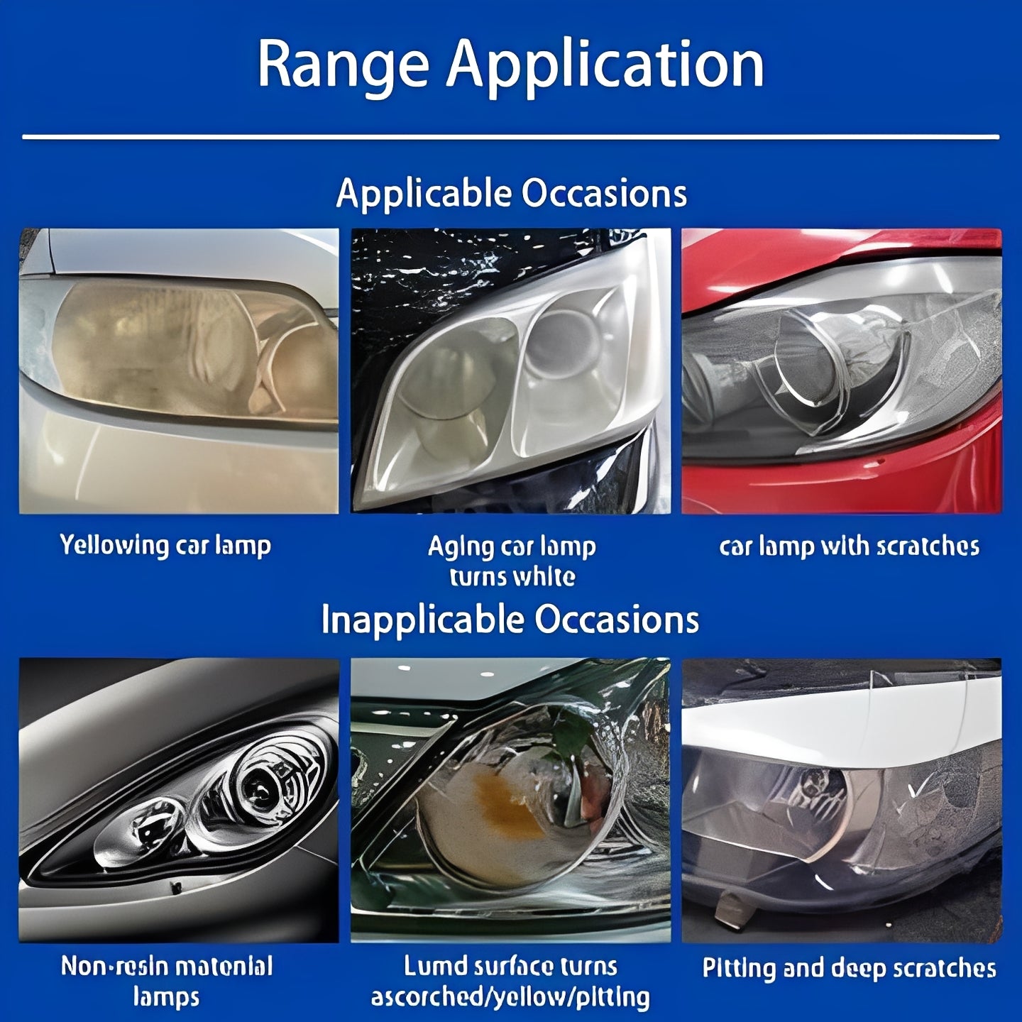 Headlight Restoration Kit with Vapor Application System