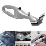 Dampf-Reinigungsbürste für Grill mit Schaber-Funktion
