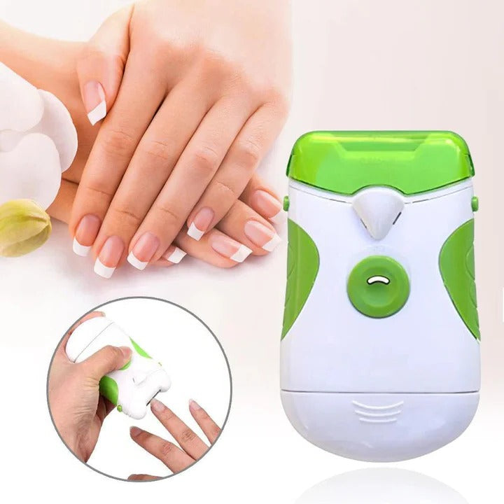 Kabelloser Nageltrimmer mit LED-Beleuchtung für präzises Schneiden