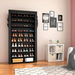 Space-Saving Shoe Rack for Entryway and Wardrobe