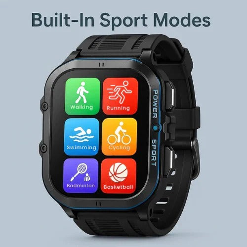 Sportuhr mit Bluetooth 5.0 Verbindung für aktive Lebensstile