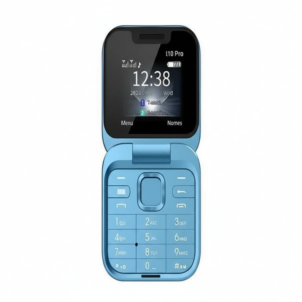 Kompaktes Klapphandy mit Dual-SIM-Funktion