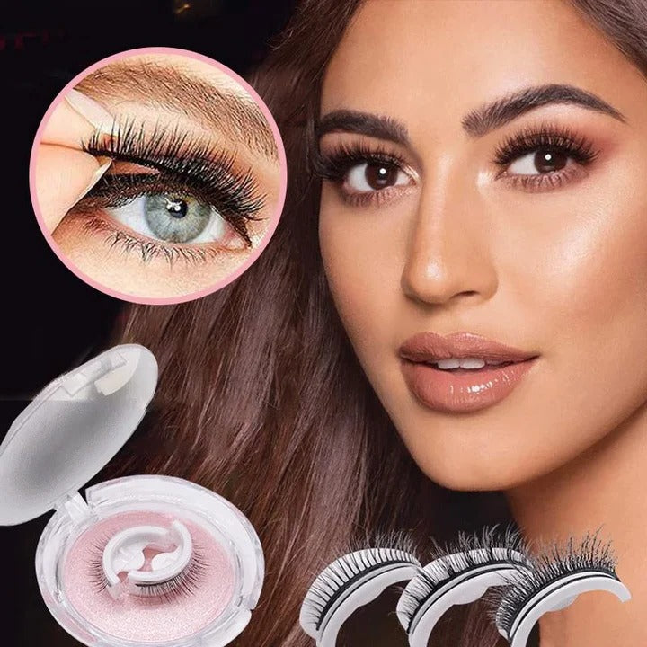 Wiederverwendbare Selbstklebende Wimpern für Perfekte Augen