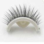 Selbsthaftende Wimpern mit wiederverwendbarem Design