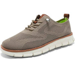 Bequeme Strickschuhe mit breitem Zehenbereich und Slip-On Design