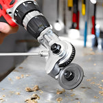 Metal Shear Drill Attachment for Sheet Metal Processing