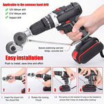 Cutting attachment for drills for metalworking