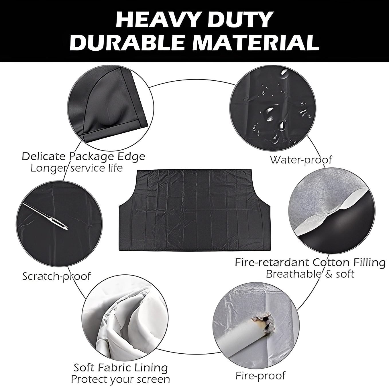 Magnetic Windshield Cover with Storage Bag