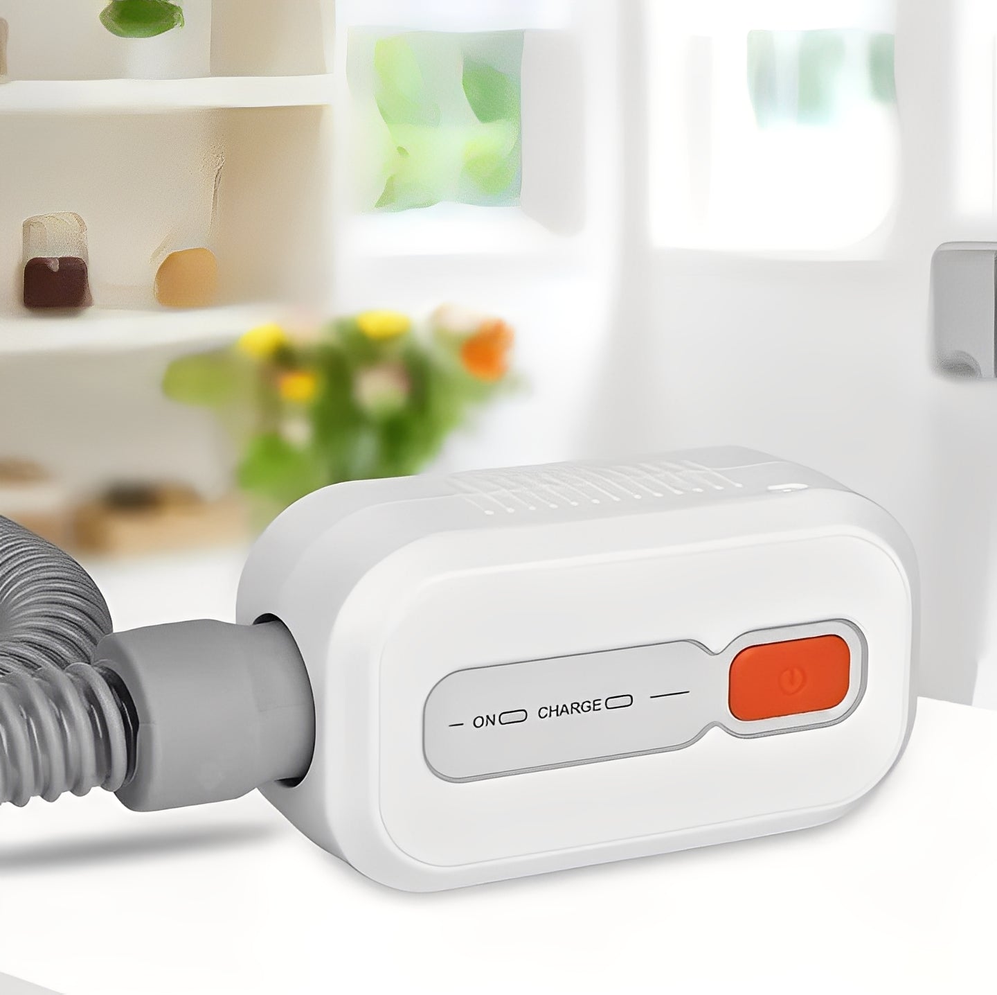 Tragbares CPAP-Reinigungsgerät mit Akku