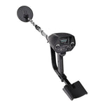 Metal detector with LCD display and adjustable handle