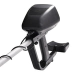 Metal detector with LCD display and adjustable handle
