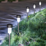 Solar-Powered LED String Lights for Garden and Outdoor Use, Set of 10