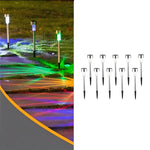 Solarbetriebene LED-Lichterketten für Garten und Hof, 10er Set