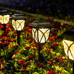 Solar Garden Lights with LED Technology, Set of 2