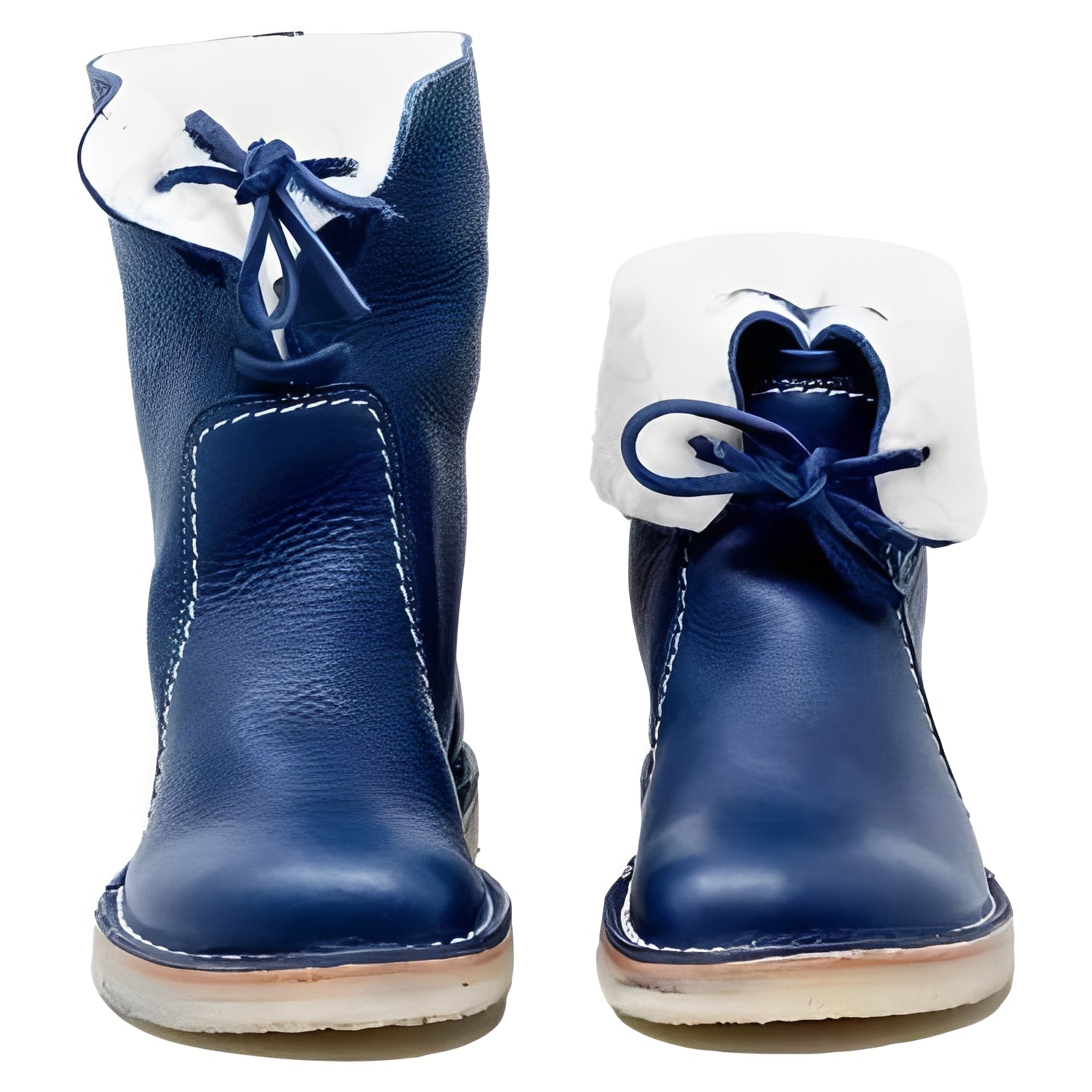 High-quality leather boots with wool for outdoor activities