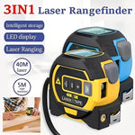 Vielseitiges 3-in-1 Distanzmessgerät mit Laserfunktion