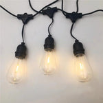Stimmungsvolle LED-Lichterkette für den Außenbereich