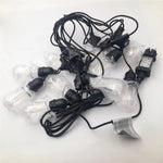 Dekorative LED Lichterkette für den Außenbereich im Vintage-Stil