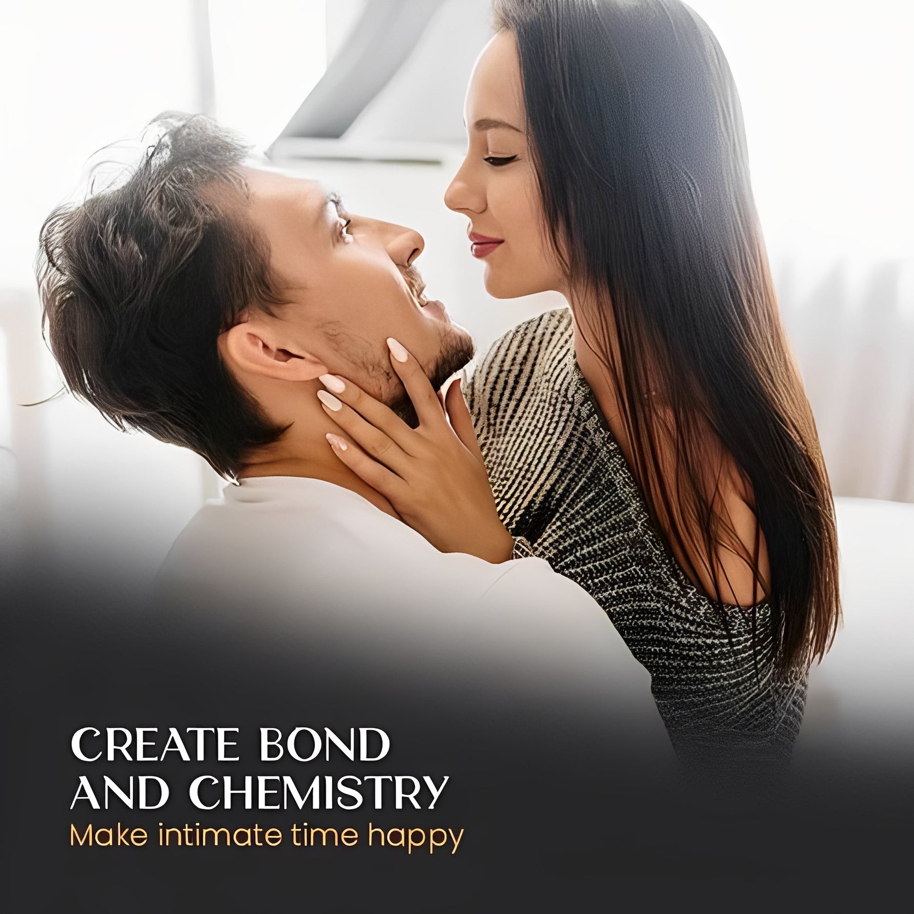 Men's perfume with an alluring fragrance spray