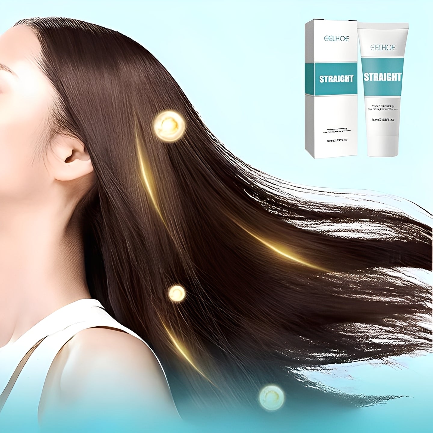 Haarcreme mit Keratinformel - 60 ml für strahlendes Haar