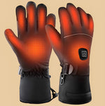 Rechargeable Electric Heated Gloves for Cold Days