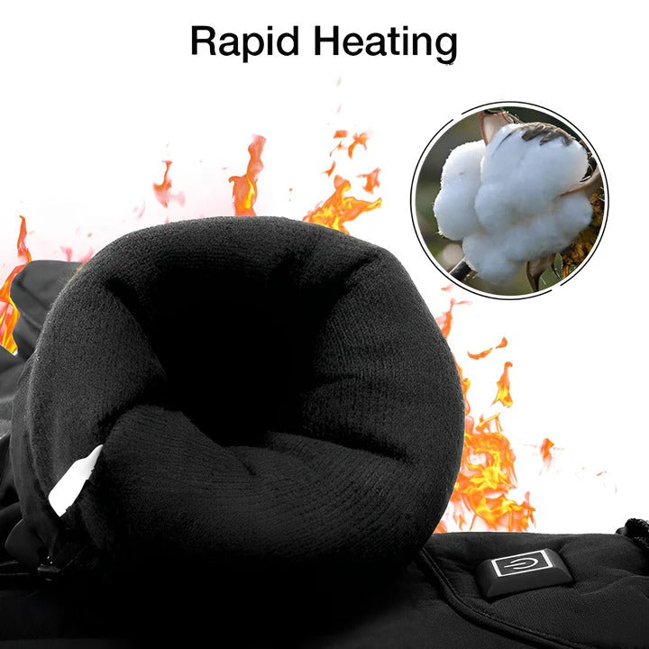 Rechargeable Electric Heated Gloves for Cold Days
