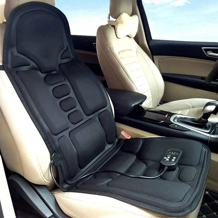 Heated massage cushion with 8 individually adjustable programs