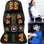 Heated massage cushion with 8 individually adjustable programs