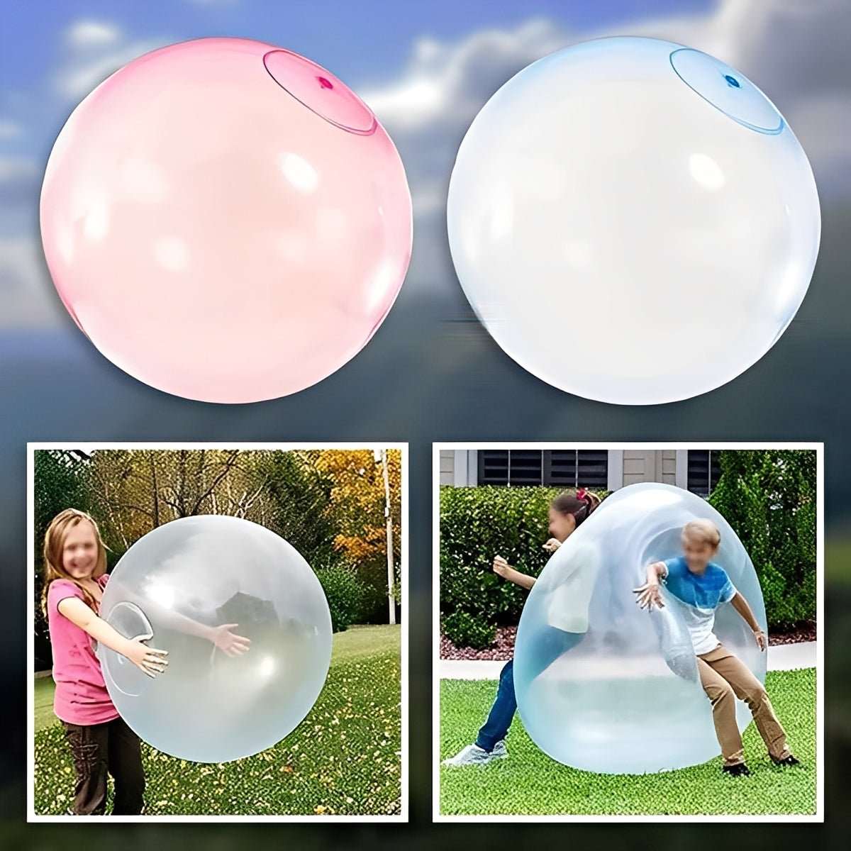 Reusable Inflatable Fun Ball for Play Activities
