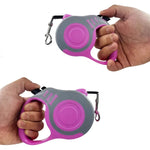 Adjustable dog leash with durable strap