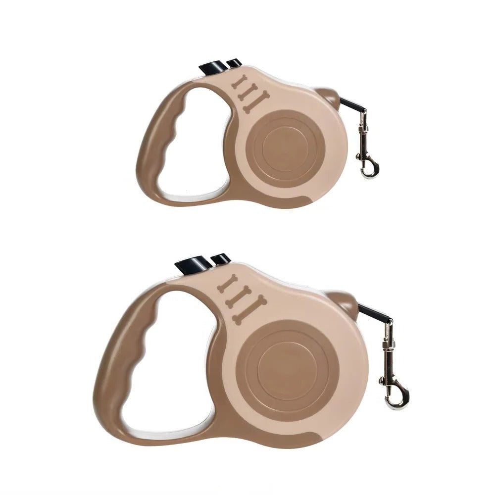 Adjustable dog leash with durable strap