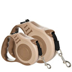 Adjustable dog leash with durable strap