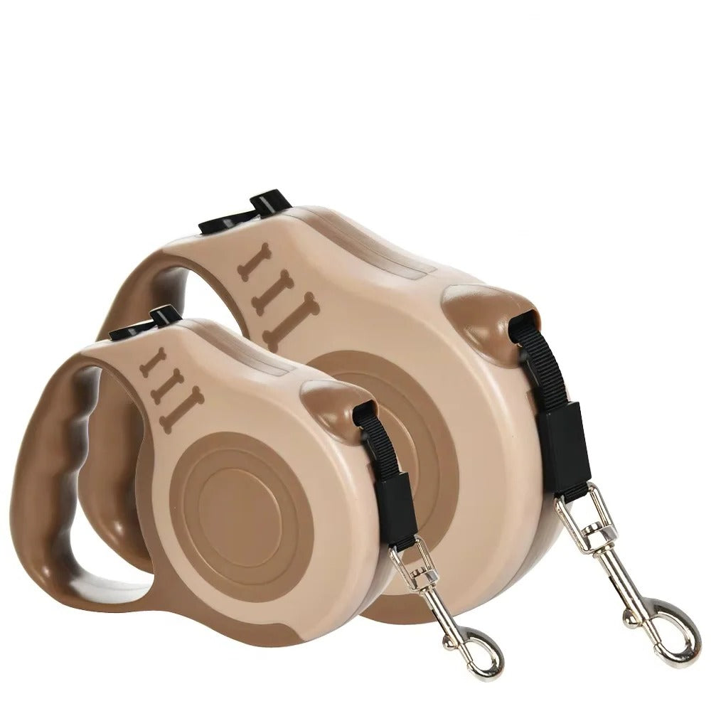 Adjustable dog leash with durable strap