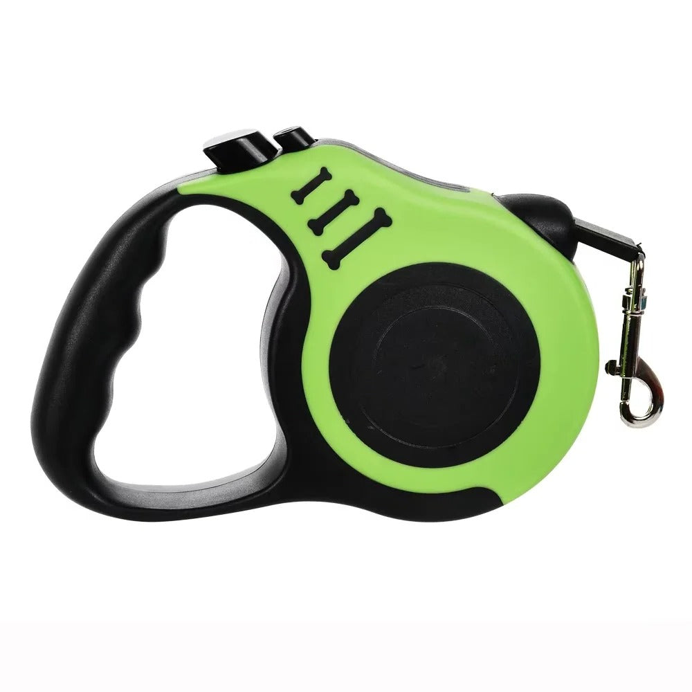 Adjustable dog leash with durable strap